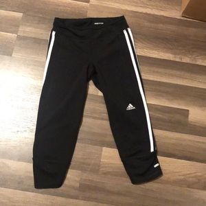 Adidas athletic Capri/leggings